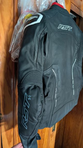 Chaqueta de moto RST S-1 Cuero 