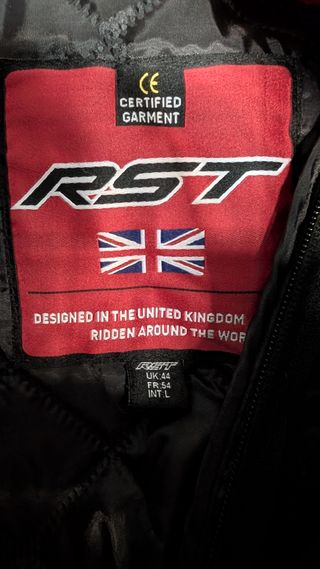 Chaqueta de moto RST S-1 Cuero 