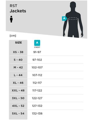 Chaqueta de moto RST S-1 Cuero 