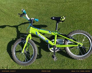 Bicicleta DTB infantil 16" - Verde