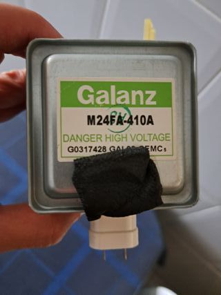 Piezas de recambio para microondas