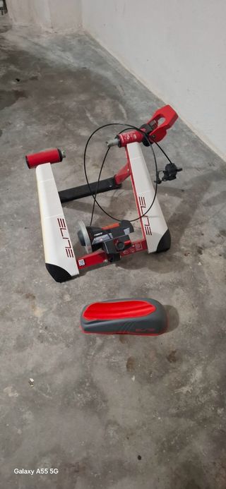 Rodillo Elite: Bicicleta estática