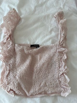 Top Bershka rosa