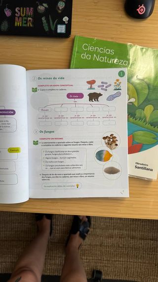 Ciéncias de Natureza 3 de Primaria Santillana