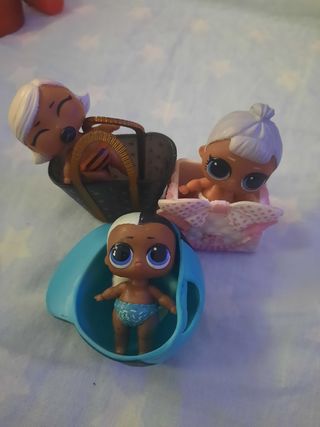 3 Muñecas LOL Surprise Mini 10 las 3