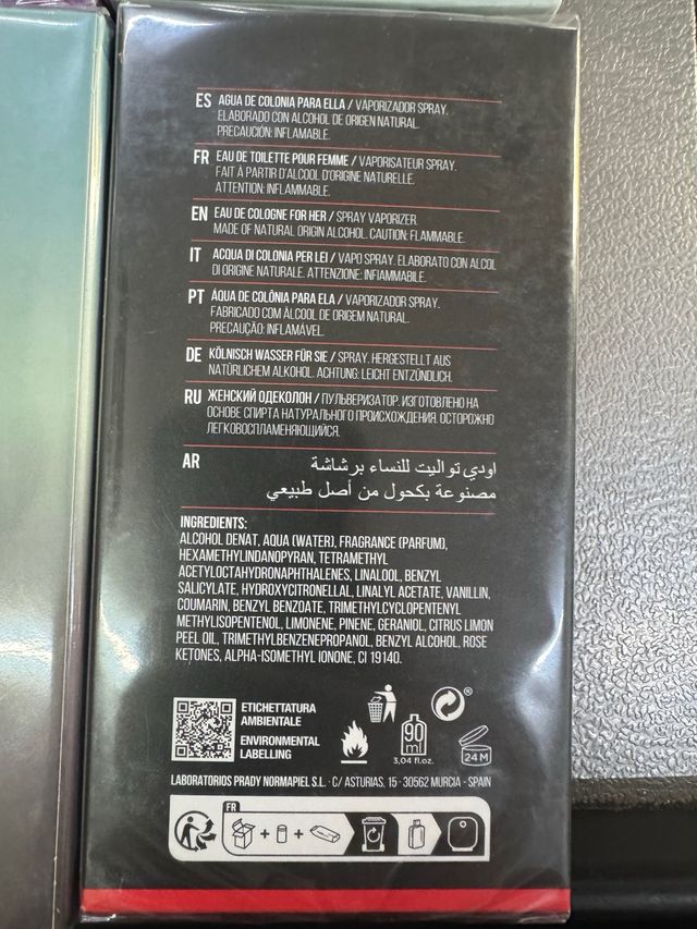 Set 4 Perfumes PRADY - Nuevo