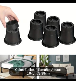 Elevadores cama - 6uds - 5.84/8.38cm