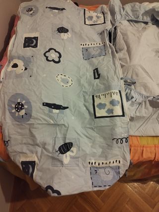 Ropa cuna bebé - azul