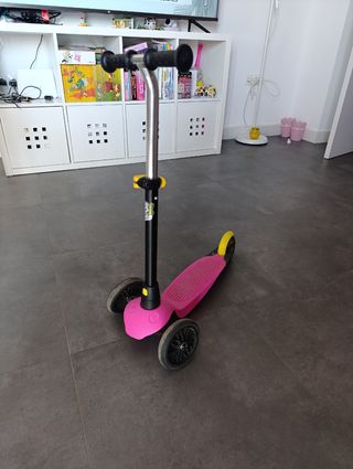 Patinete infantil Decathlon rosa