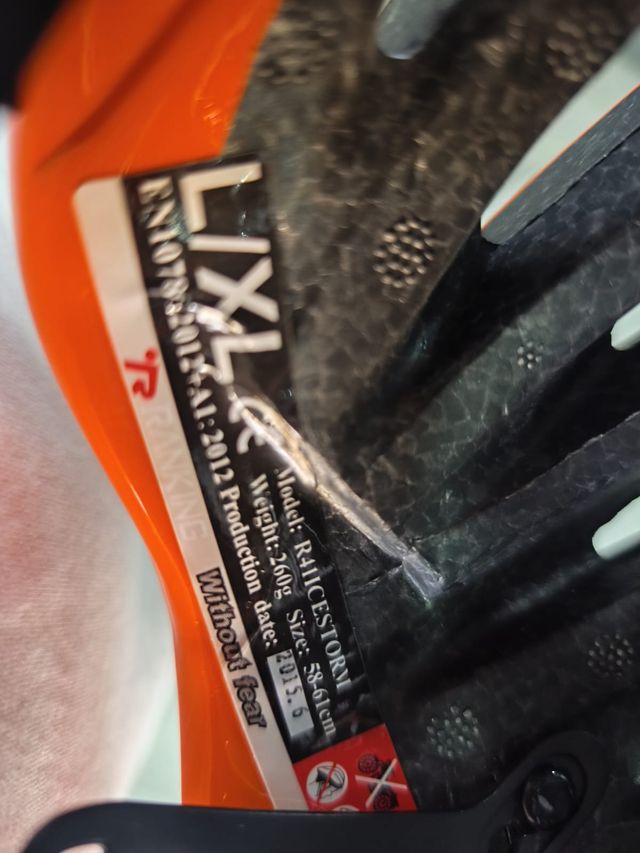 Casco bici Ranking R41 naranja