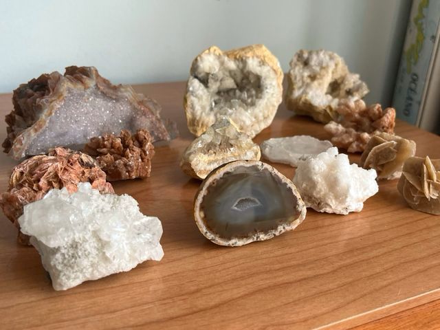 Lote de 13 minerales