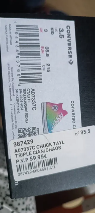 Converse All Star, multicolor, 35,5