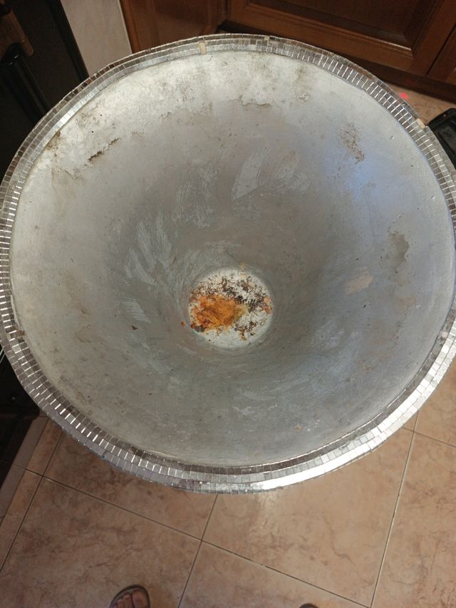 Jarrón decorativo mosaico