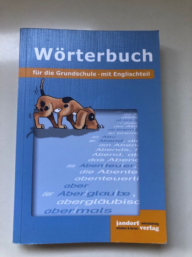 Wörterbuch für die Grundschule: mit Englischteil