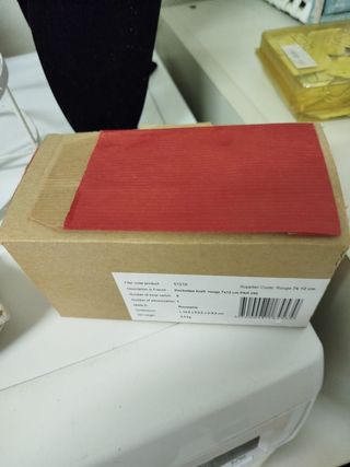 6 expositores terciopelo negro y otras cosas