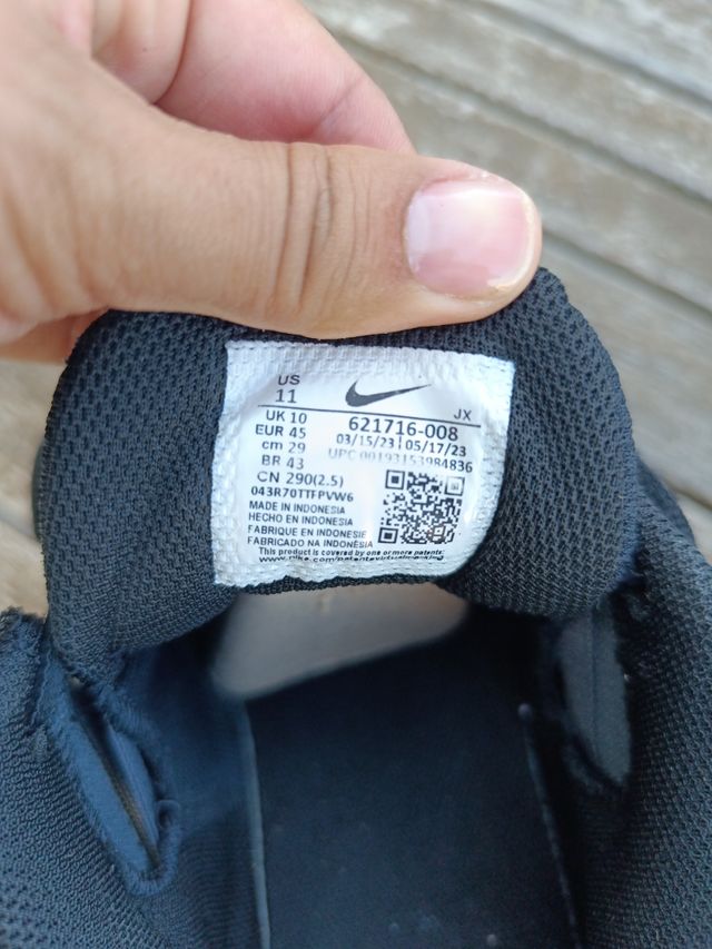 Zapatillas Nike negras running