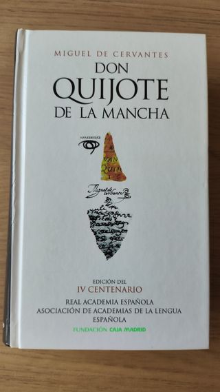 Don Quijote de la Mancha, Miguel de Cervantes 
