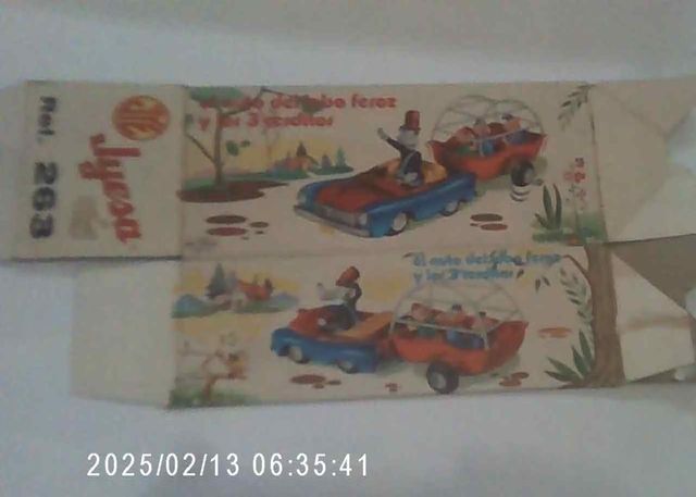 Caja vacía Jyesa Auto Lobo Feroz