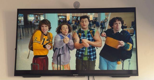 Sony KD‑43xe8096h, 4k e controlo de voz.