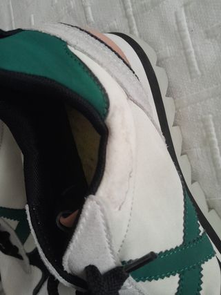 Zapatillas Munich - blancas y verdes