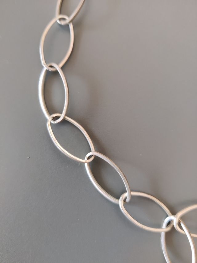 Collana aderente Hard Rock in metallo