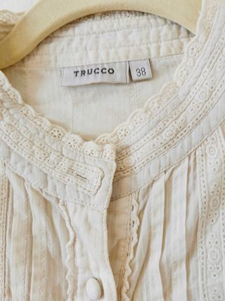 Blusa TRUCCO beige talla M