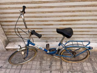 Bicicleta BH vintage azul