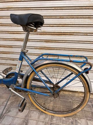 Bicicleta BH vintage azul