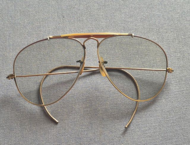 Ray Ban Aviator vintage oro