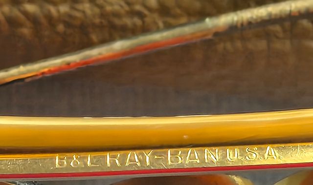 Ray Ban Aviator vintage oro