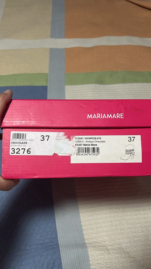 Botines MARIAMARE marrón oscuro