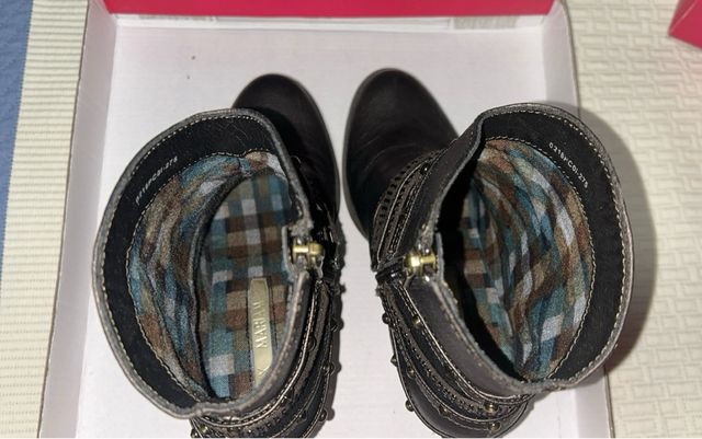 Botines MARIAMARE marrón oscuro