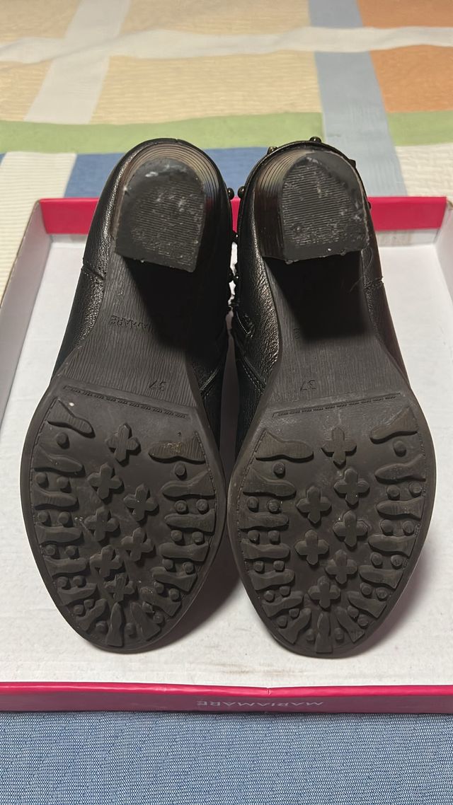 Botines MARIAMARE marrón oscuro