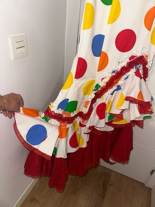 Traje gitana Ubaldo marca de Huelva