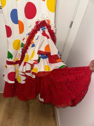 Traje gitana Ubaldo marca de Huelva