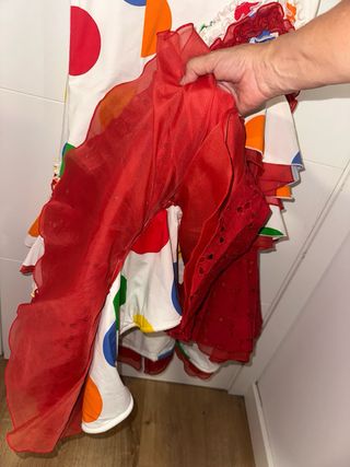 Traje gitana Ubaldo marca de Huelva