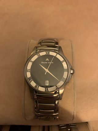 Maurice Lacroix Reloj - Negro y Plata