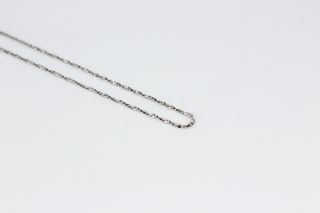 Gargantilla De Oro Blanco De 18K.. Ref: 016-02-00301