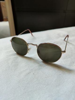 Gafas sol redondas H&M doradas