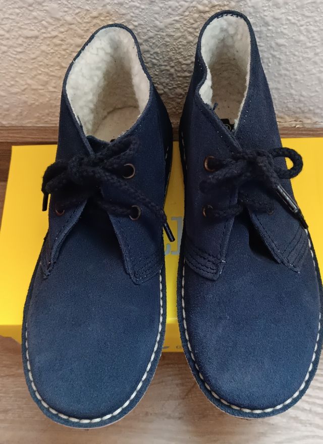 Botas 'pisamierdas' serraje + pelo niño/a Talla 35