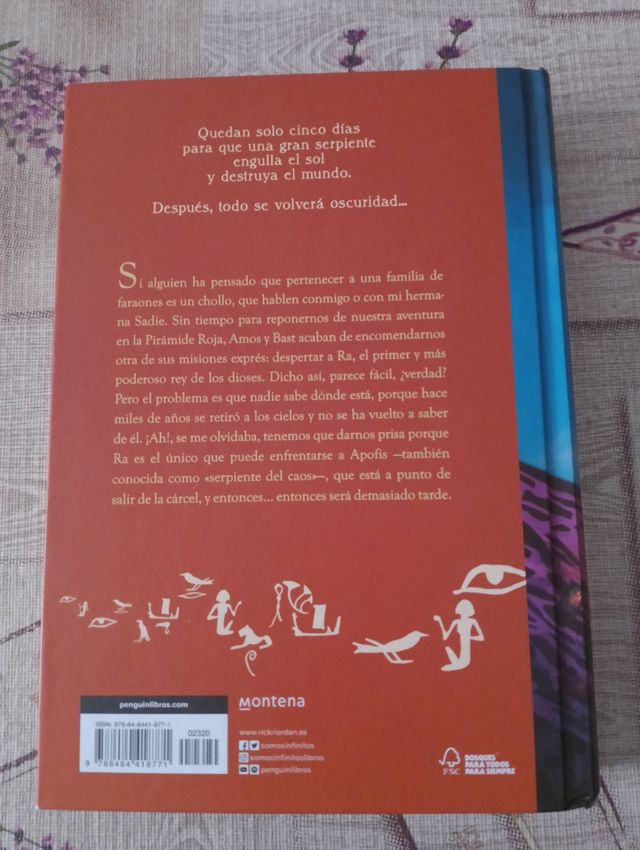 El trono de fuego / The Throne of Fire (Las cro...