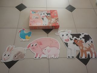 2 Puzzles Goula XXL Infantiles