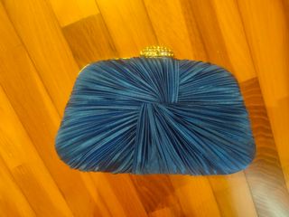 Bolso Azul boda o fiesta, solo un uso