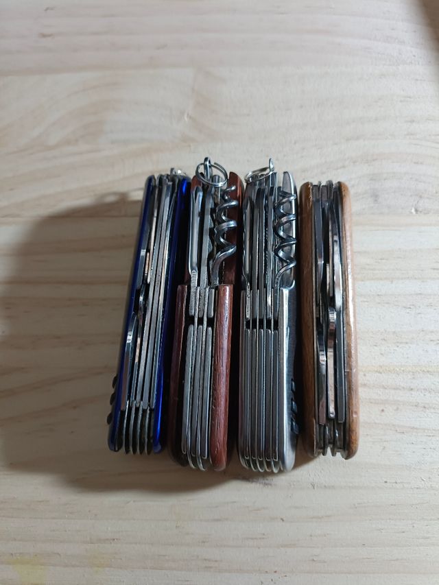 4 Navajas Multiusos (lote de 4)