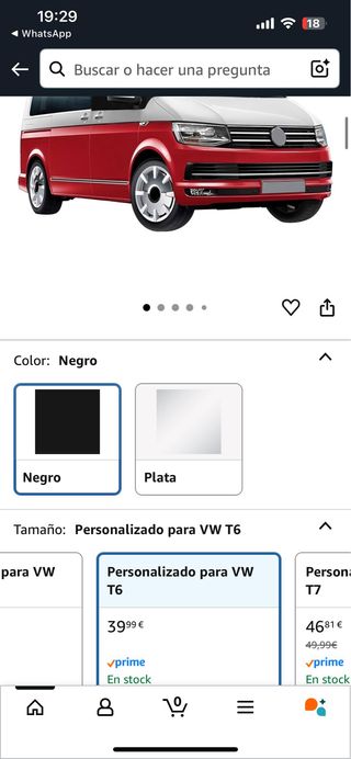 Cubierta Parabrisas VW T6 600D