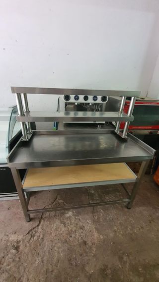 Mesa acero inoxidable 2 niveles