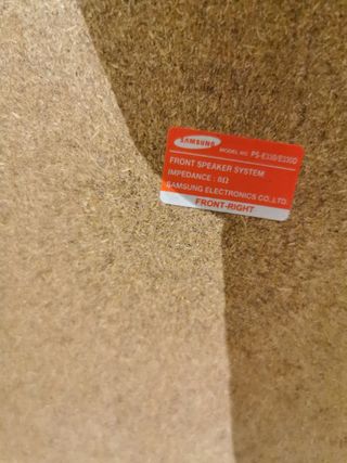 Minicadena Samsung - 2 altavoces