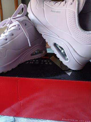 Zapatillas Skechers 39 rosa claro