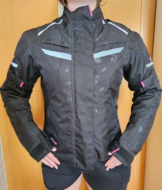 Chaqueta moto mujer invierno