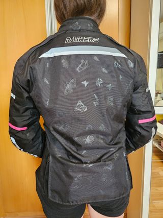 Chaqueta moto mujer invierno